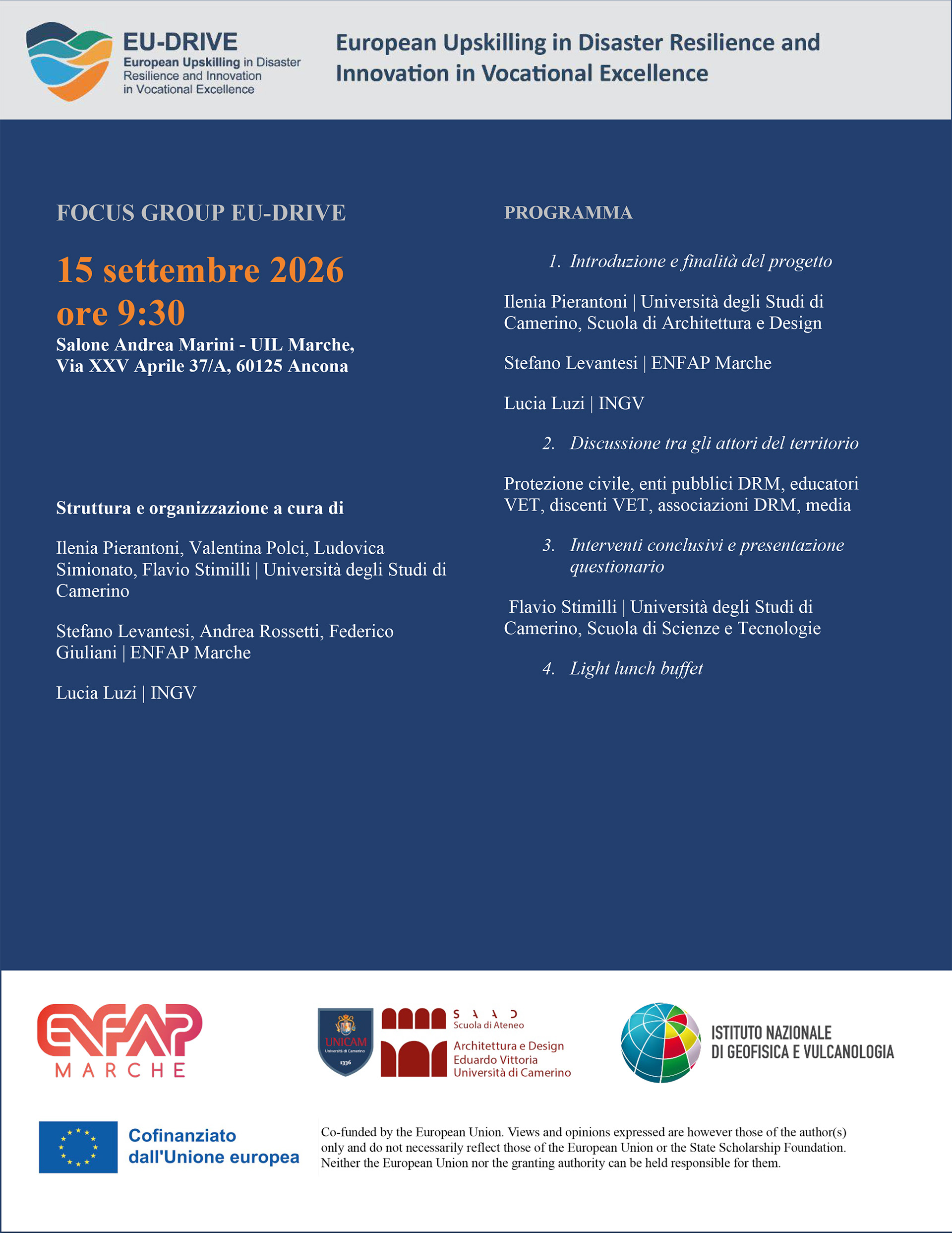 manifesto Focus Group Eu-Drive Iyalia 15 settembre